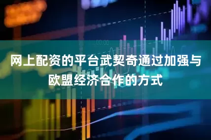 网上配资的平台武契奇通过加强与欧盟经济合作的方式
